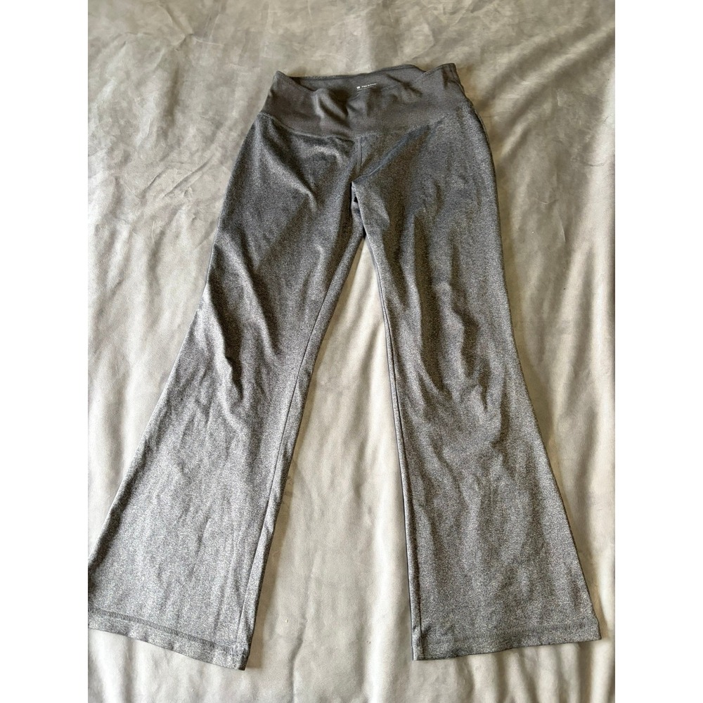 Tek Gear Gray Flare Leggings Large